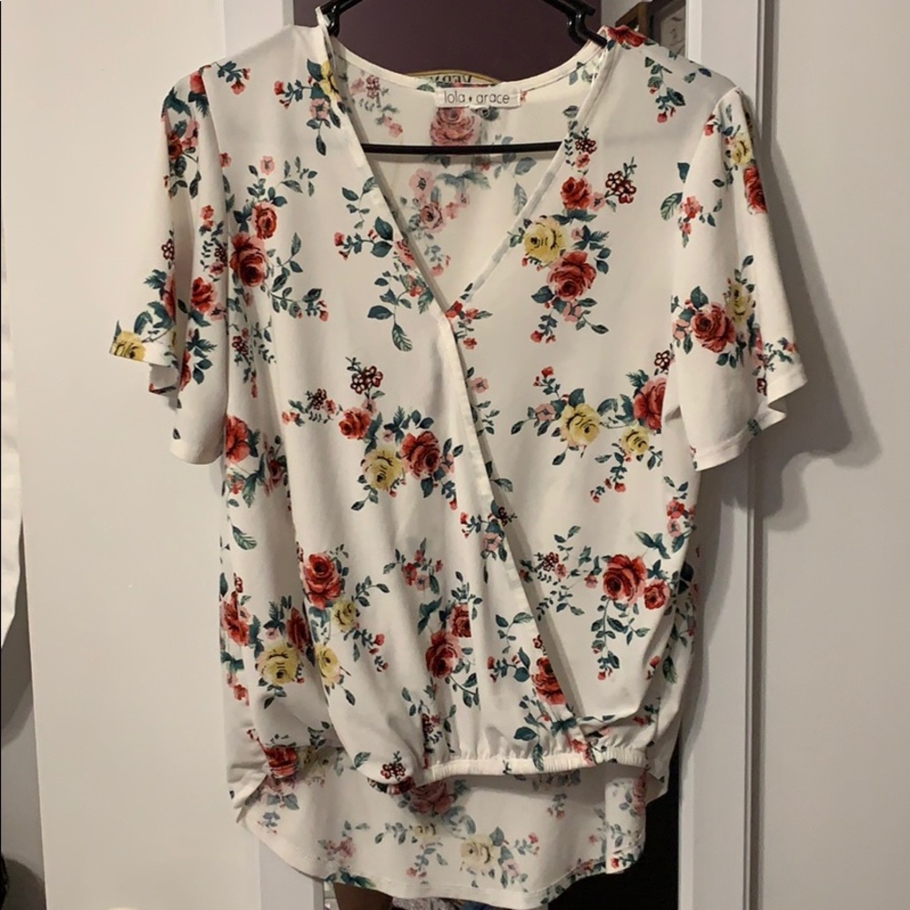 Lola Grace Floral Blouse